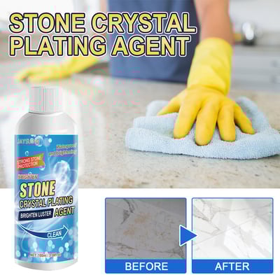 Stone Crystal Plating Agent – 250ml Marble & Tile Polishing and Stain Remover - Image 2