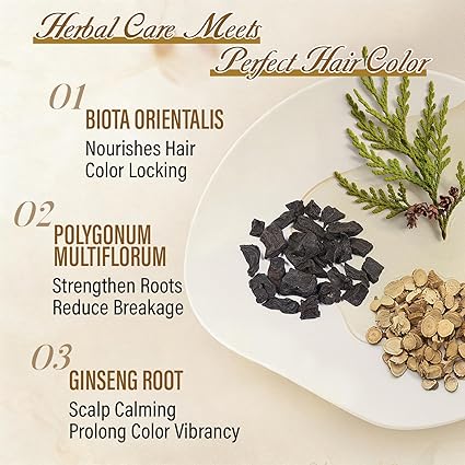 100% Gray Hair Coverage for Men & Women, Instant and Long-lasting Hair Color Shampoo in Minutes - Image 3